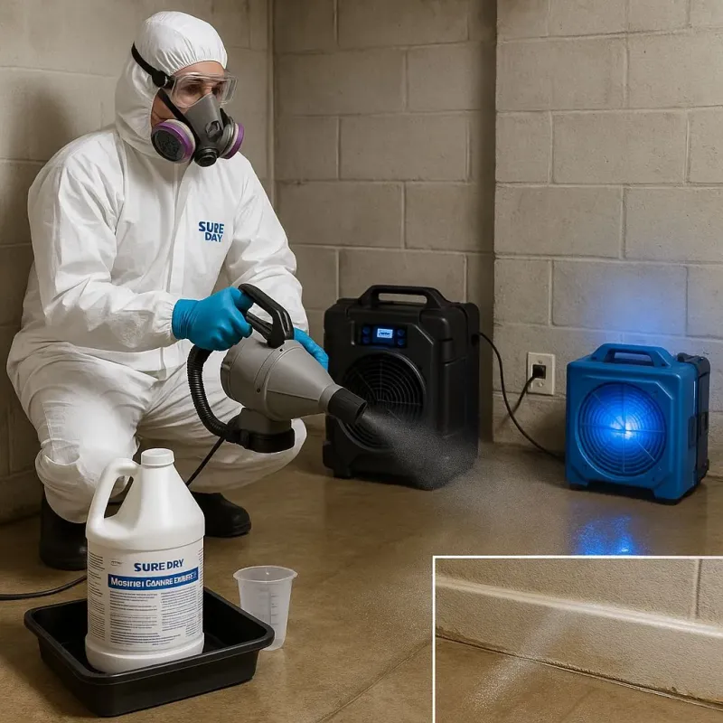 Sanitization and Odor Removal process in New Haven, WV